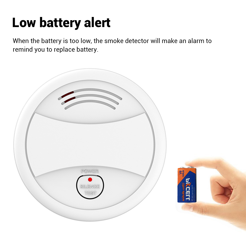 WIFI graffiti smart smoke alarm network smoke detector APP mobile phone alarm
